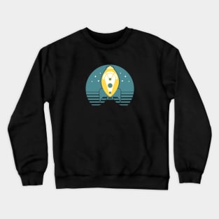 Rad Rockets - Yellow Crewneck Sweatshirt